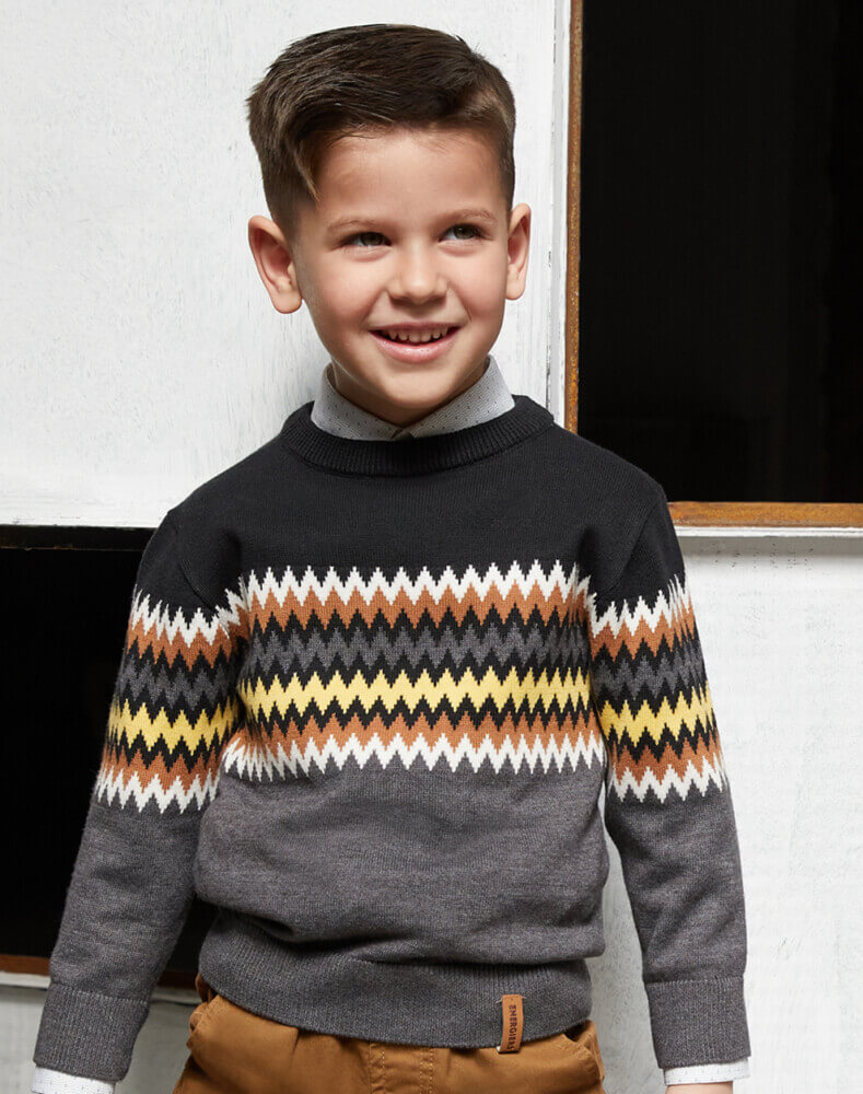 Πλεκτό πουλόβερ για αγόρι