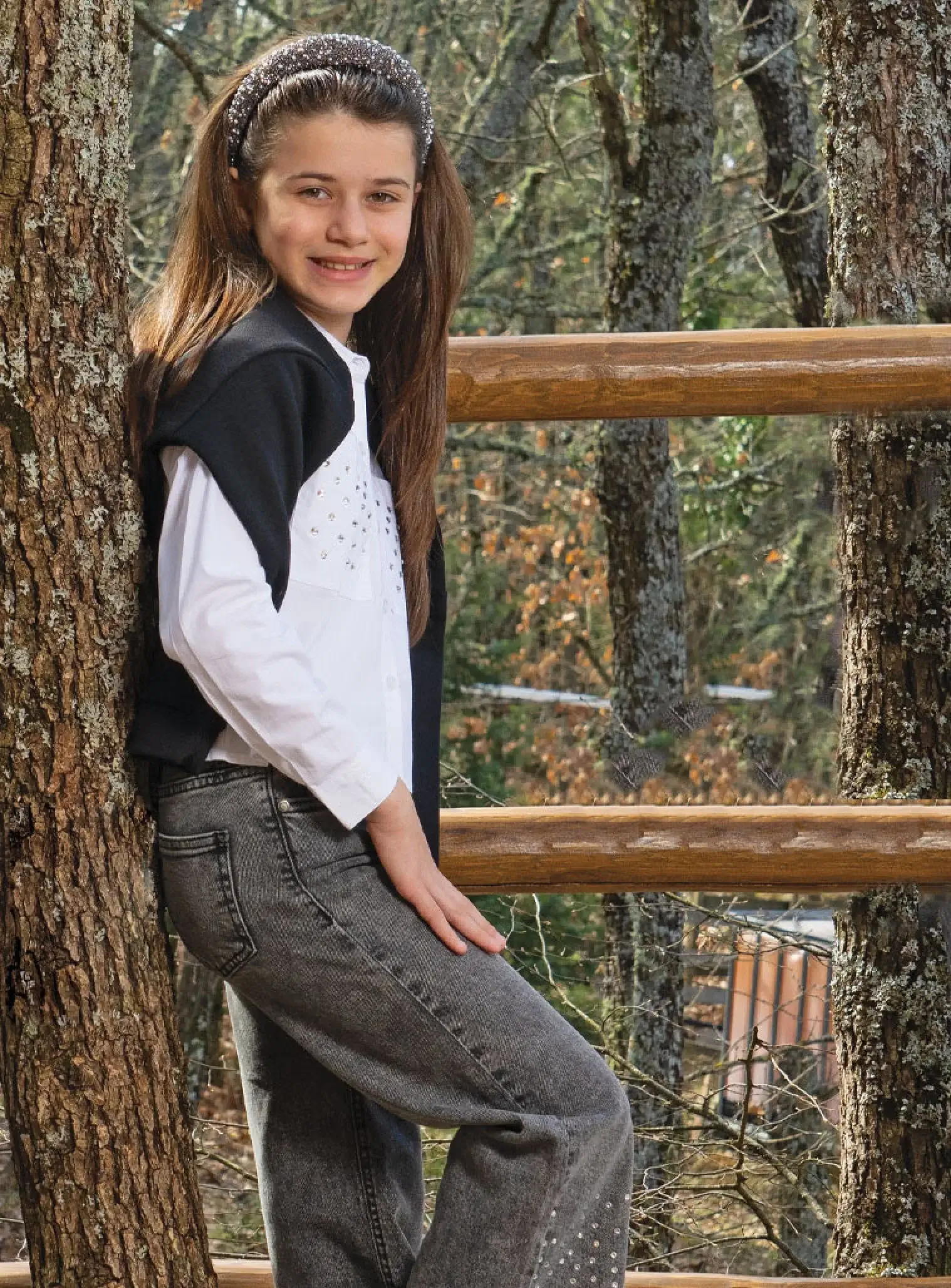 Τζην παντελόνι γκρί