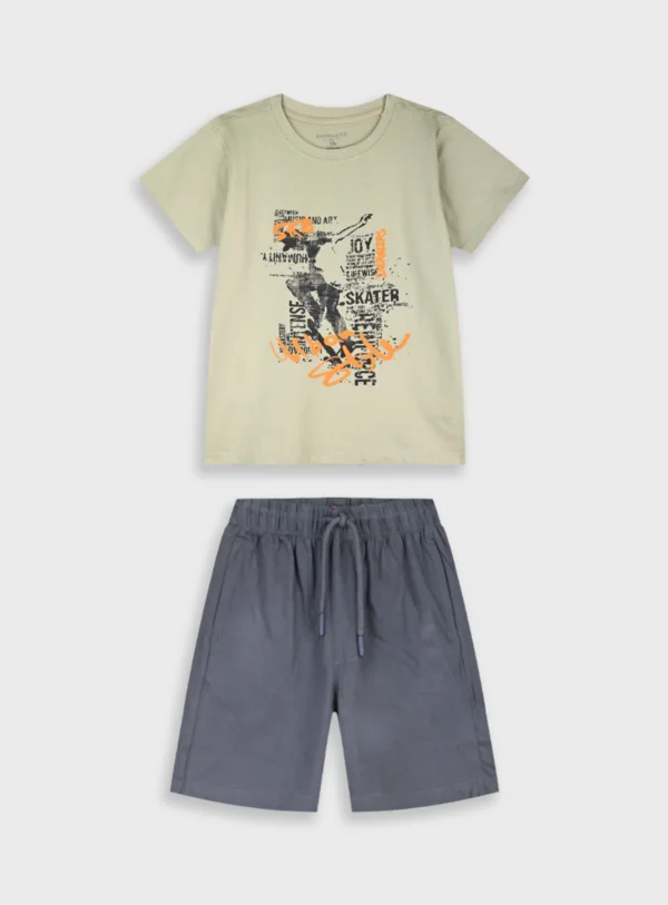 Σετ με τύπωμα για αγόρι