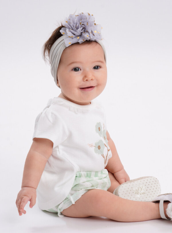 Σετ βρεφικό μπλούζα με σορτς