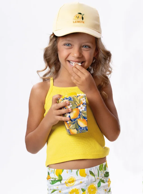 Σετ μπλούζα με κολάν εμπριμέ